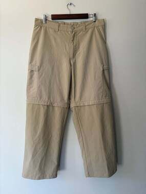 Patagonia Convertible Cargo Hiking Pants Beige